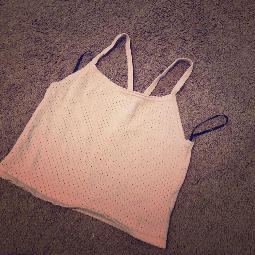 Pink Forever 21 crop top